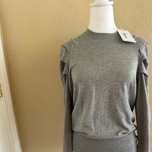 Ted Baker pleat detail sweater